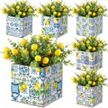 Amyhill 6 Pcs Summer Capri Lemon Table Centerpiece Tile Box by Amyhill