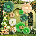Alecono 9 Pcs Giant Paper Flowers Decorations for Wall (24", 20", 14") by AleconoBetterYourLife