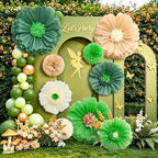 Alecono 9 Pcs Giant Paper Flowers Decorations for Wall (24", 20", 14") by AleconoBetterYourLife