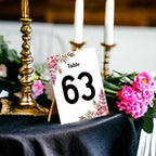 Painting Table Cards Number 1-75 Double Sided For Wedding Reception Event Party Baby Shower Birthday 4x6, AT-TABLE-CARD-887 - Image 3