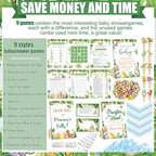 Sherr 476 Pcs Green Dinosaur Baby Shower Games, 6 Activities Pacifier Hunt - Image 4