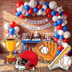 Honoson 4 Pcs Large 24" x 32" Baseball Cardboard Cutouts Standup Life Size, Baseball Party Yard Signs Decoration for Baby Shower Birthday Party Supplies Sports Themed Lawn Classroom Photo Backdrop - Image 5