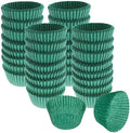CybrTrayd No.5 Glassine Paper Approximately 5,000 Pieces – 1-1/4” Base, 3/4” Wall Candy Cups, Green by CybrTrayd