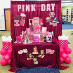 Sequin Backdrop Hot Pink 8ft x 8ft Glitter Photo Booth Backdrop - Image 6