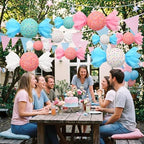 Lewtemi 12 Pcs Candy Party Decoration Candyland Paper Lanterns 9.84 Inch Candy Hanging Paper Lantern Sweet Donut Sprinkle Party Decoration with Fishing Line for Birthday Baby Shower Wedding DIY Decor - Image 5