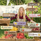 Kriyokiaa Locally Grown Baby Shower Decorations, Locally Grown Banner and Farm Stand Sign Decor - Image 2