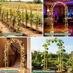 WellSign 7.2FT, 6FT Balloon Arch Backdrop Stand Set of 2 - Image 6