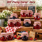 3.4 oz Small Glass Jars with Lids 30PCS, Mini Yogurt Jars for Jam - Image 7