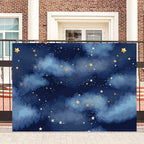 Stars Backdrop Night Sky Backdrop Starry Night Background 10x6.5FT Vinyl - Image 6