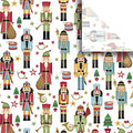 Jillson Roberts Premium Bulk 20" x 30" Printed Tissue For Wrapping and Gift Bags, Traditional Nutcracker, 240 Sheets by JILLSONROBERTS