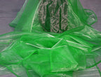 25 Yard Organza Fabric 44" Wide for Wedding Event Décor - Green - Image 3