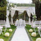 Artificial Baby Breath Flower Vines, Babys Breath Artificial Flowers Real Touch Faux Gypsophila Hanging Fake Baby's Breath Garlands for Wedding and Baby Shower Decor 2Pcs 5.8ft（Purple） - Image 6