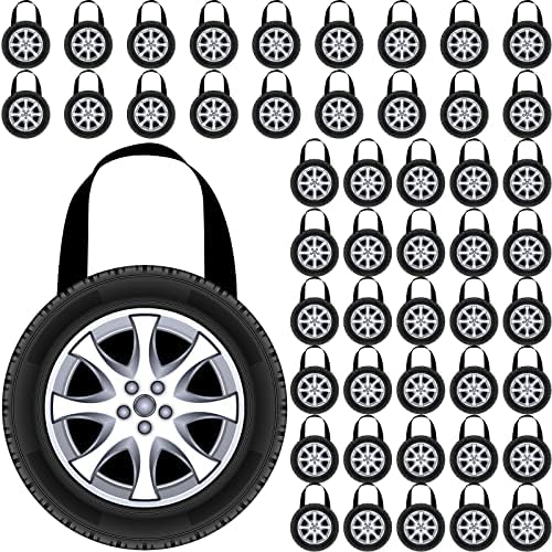Silkfly 48 Pcs Racing Car Party Favor Tote Bags Non Woven for Kids Birthday by Silkfly