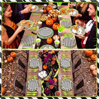Honeydak 210 Pcs Halloween Plates and Napkins Party Supplies - Image 6