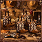 Hillban 24 Pack Western Cowboy Boots Favor Bags with Handle, Nonwoven - Image 3