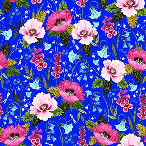 Jillson Roberts All Occasion Wrapping Paper Roll Bundle Florals, (12.5 sq ft per roll, 75 Total Sq Ft) for Easter, Mothers Day, Birthdays, Bridal Showers, Baby Showers, 6 Pack - Image 4