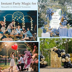 Antizz 7.2FT, 6.6FT, 6FT Arch Backdrop Stand Set of 3 - Image 5