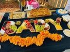 15.8" Fillable Charcuterie Trays, 4 Pack Larger Bamboo Charcuterie Boards for Baby Shower, Wooden Serving Trays for Fruit Cheese Platter Vegetable Food Dish Plates, Baby Birthday Party Table Decor - Image 5