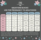 Gray Monthly Milestone Blocks with Bag. Baby Age Blocks for Girl or Boy Baby Photo Props. Month Baby Milestone Blocks with Grammatically Correct Month and Year - Image 6