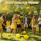 Ziliny 6 Set Baby Shower Prizes, Honey Bee Cheese Board Gifts, Hexagon - Image 6