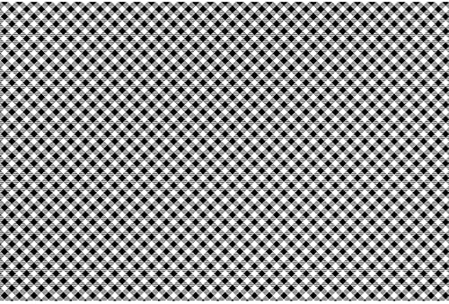 Jillson & Roberts 20" x 30" Printed Gift Tissue for Birthdays, Wine Bags, Weddings, Black Gingham, 48 Folded Sheets - Image 3