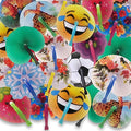 ArtCreativity 10 Inch Handheld Foldable Paper Fans for Kids, 48 Bulk Pack by ArtCreativity
