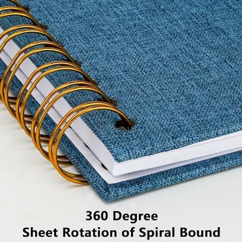 Scrapbook Photo Album, Linen Covered, 12x12 Inches, 40 Sheets/80 Pages - Image 5