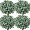 Serwalin 260PCS Mixed Eucalyptus Stems Bulk, Faux Greenery Stems by Serwalin