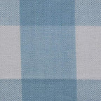 DII Buffalo Check Collection, Classic Farmhouse Tablecloth, 60 x 120, Light Blue & White (Pack of 12) - Image 3