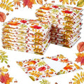 PerKoop 100 Pack Travel Tissues Pocket Size, 3 Ply, Fall Leaf by PerKoop