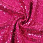 Poise3EHome Hot Pink Sequin Tablecloth 60×120 Inch Rectangle Sparkly Fabric Table Cloth for Baby Shower Birthday Party Wedding Christmas Holiday Decoration - Image 4