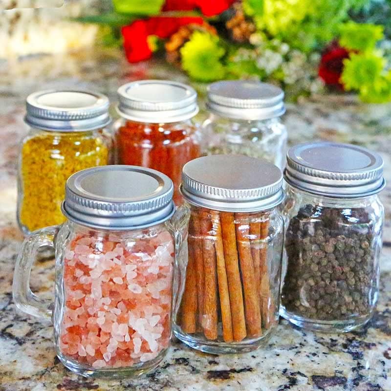 Kate Aspen 36PCS 12 oz. Large Glass Jars with Lids and Handles, Mason Jars Mugs, Wide Mouth Drinking Glass and DIY Favor Decor for Wedding, Bridal Shower, Baby Shower Party - Image 2