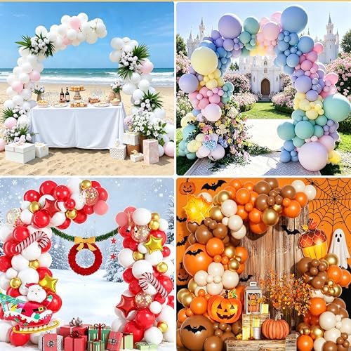 Balloon Arch Kit,Adjustable 8.2FT & 6FT Half Balloon Arch Stand - Image 7