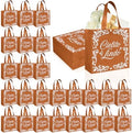 50 Pcs Cielito Lindo Party Favor Bags Reusable Brown Mexican Gift Bags Non Woven Platos De Barro Mexicanos Candy Bag Cinco De Mayo Goodie Bags with Handles for Fiesta Mexican Baby Shower Party Favors by Stuffygreenus