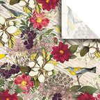 Jillson Roberts 20" x 30" Printed Floral Gift Tissue Gift Wrapping Supplies, Botanic, 48 Folded Sheets by JillsonRoberts