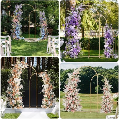 Arch Backdrop Stand Set of 2 With Beige Cover (7.2FT+6FT) - Image 7