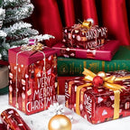 WRAPAHOLIC 30 Inch Jumbo Reversible Nutcracker Christmas Wrapping Paper - 30 Inch x 100 Feet Jumbo Roll Merry Christmas Nutcracker Wrapping Paper with Metallic Foil Shine for Xmas Holiday, Party - Image 4