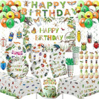 Bug Birthday Decorations, Garden Nature Themed Insect Party Supplies by FVABO