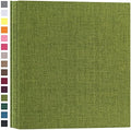 potricher Photo Album 4x6 Photos, 1000 Pockets, Linen Cover, Green by potricher