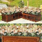 Artificial Flowers Wildflowers Silk Daisy Spring Fake Daisies Decoration Summer UV Resistant Colorful Mixed Bundles Faux Greenery Outdoor Plant Stem Filler for Home Decor Indoor Floral Arrangements - Image 7