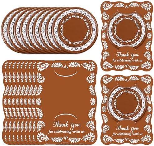 50 Set De Barro Mexicanos Baby Shower Party Favors for Guests Brown Mini Compact Mirrors Thanks Cards Cielito Lindo Party Decorations Gifts Bulk for Wedding Bridal Shower Fiesta Party Decorations by Stuffygreenus