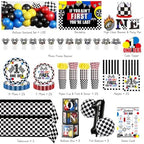 268pcs If You Ain't First You're Last Birthday, All-in-1 Set for 25 Guests - Image 2
