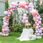 Balloon Arch Stand Kit, Adjustable Frame with 15 Fiber Poles, 50 Clips, Air Pump, for Birthday, Wedding, Baby Shower - Image 7