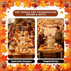 3 Tier Thanksgiving Cupcake Stand for 24 Cupcakes,Cardboard Cupcake Stands - Image 7