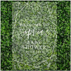 Andaz Press Custom Large Baby Shower Welcome Sign, 16" x 24", Modern Geometric Personalized Acrylic Welcome Sign, Signage, Gender-Neutral Acrylic Sign for Baby Sprinkle, Fall Baby Shower Decorations by AndazPress