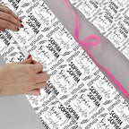 AOFUN Personalized Name Text Christmas Gift Wrapping Valentines Paper Mens Wrapping Paper Christmas Wrapping Paper Roll with Printed Name 5 Rolls 58" x 23" - Image 4