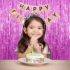 20 Pack Foil Curtain Backdrop Metallic Tinsel Foil Fringe Curtains Photo Booth Props for Birthday Wedding Engagement Baby Shower Bachelorette Christmas Holiday Celebration Party Decorations - Image 3