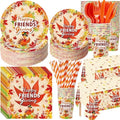 Funnymoom 452 Pcs Happy Friendsgiving Party Decorations Supplies, Serves 50 by Funnymoom