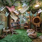 30 Pcs Large Butterfly Party Decoration 3D Vintage Hanging - Image 4