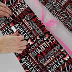 AOFUN Custom Name Text Wrapping Paper For Men Cute Birthday Wrapping Paper Funny Gift Bags For Adults Mens Wrapping Paper Christmas 3 Rolls 58" x 23" - Image 4